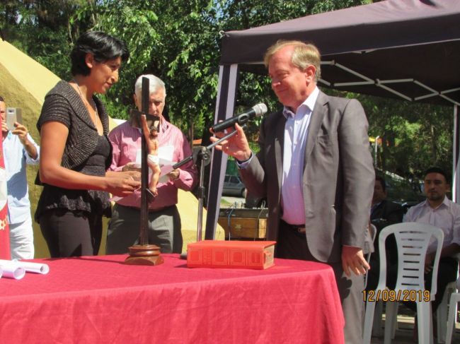 Daniel Moreno asume como intendente de Vaqueros