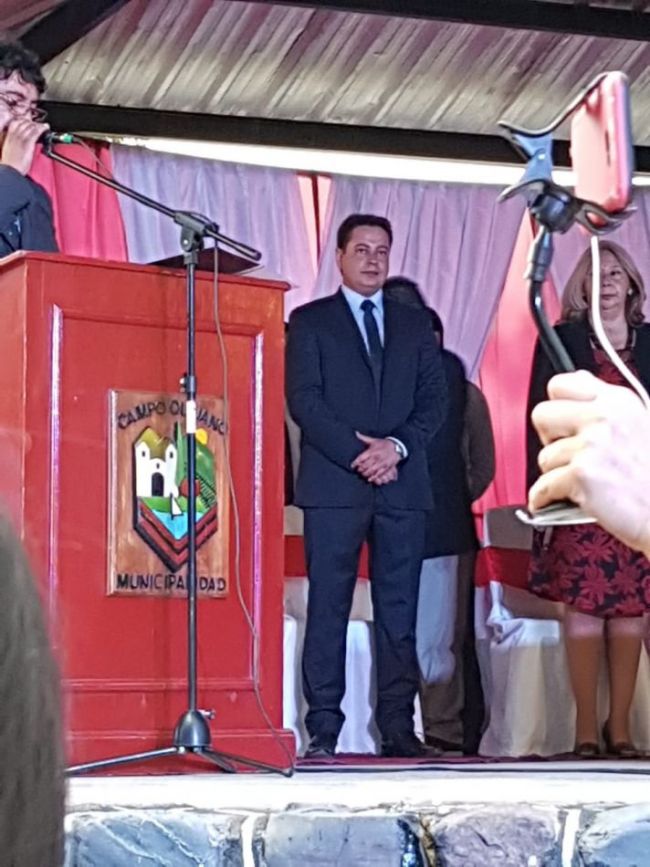 Jura de Carlos Folloni en Quijano