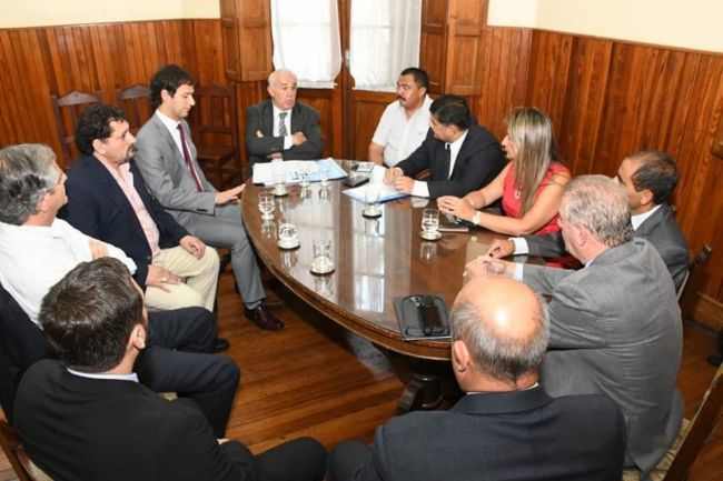 Pérez Alsina en la entrevista con la Comisión de Justicia