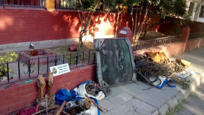 Los elementos recuperados