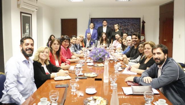 La intendenta y los concejales