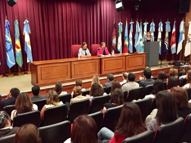 Presentación en Ciudad Judicial