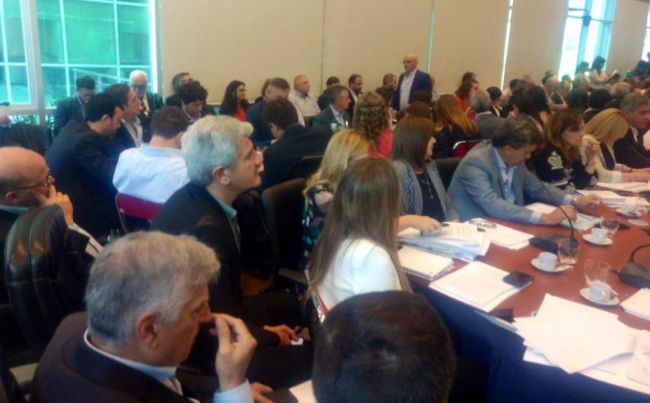 Ministros concurrieron al Congreso