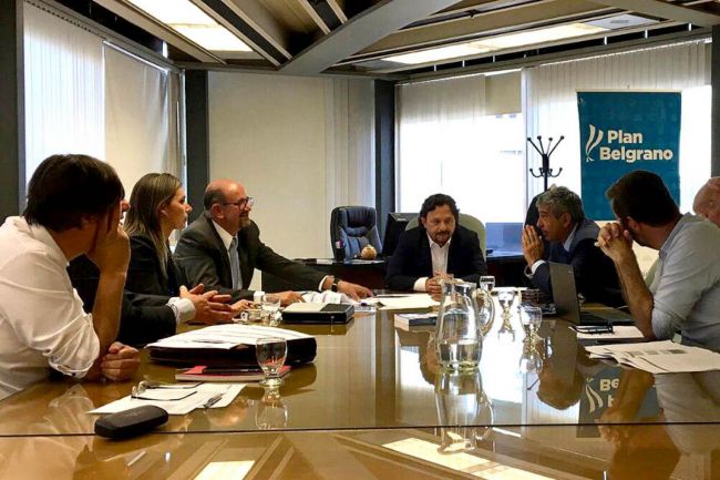 Reunión con el encargado del Plan Belgrano