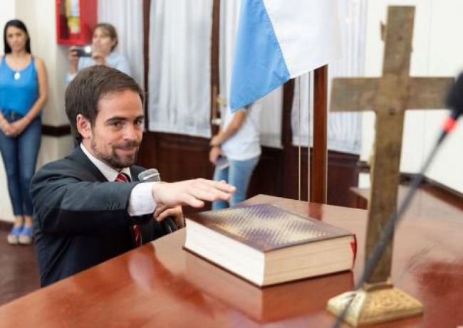 Juramento de Santiago Alurralde