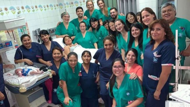 Sebastián es el primer bebé del 2020 en Salta