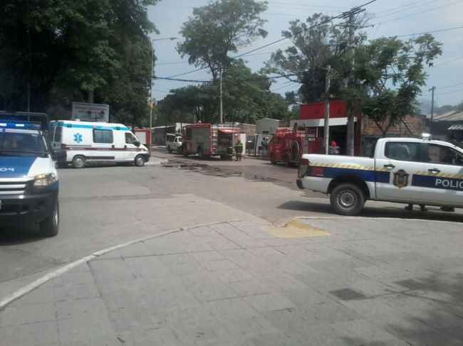 sábado de terror en el centro de Tartagal