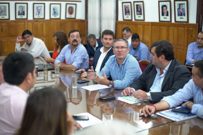 Reunión con diputados