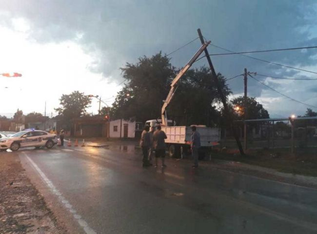 Temporal en Güemes