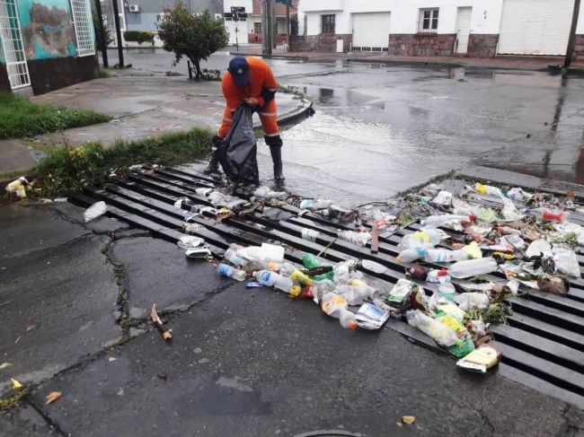 Limpieza de imbornales