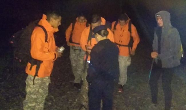 Rescate en cerro Pacuy