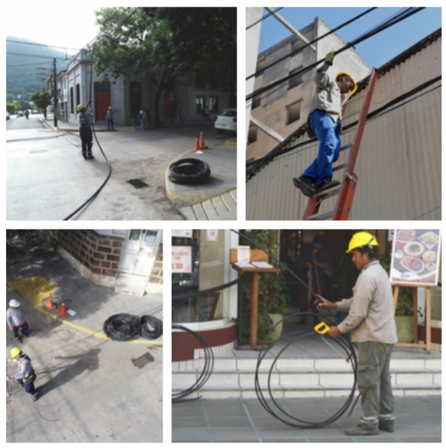 Retiro de cables en desuso