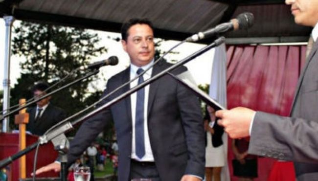 Carlos Folloni, intendente de Campo Quijano