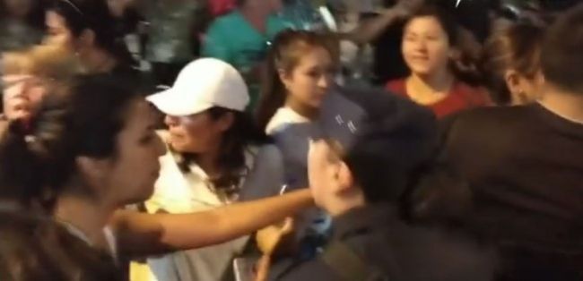 Encontronazos en las marchas verde y celeste