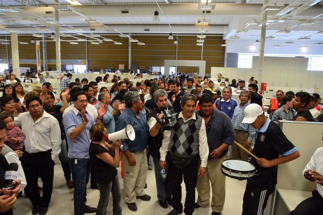 Después de la protesta llegaron los anuncios