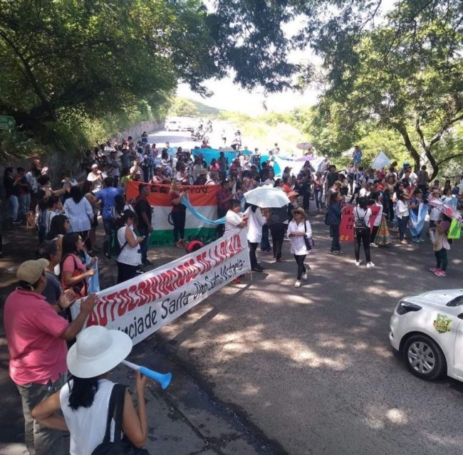 Corte de ruta de autoconvocados
