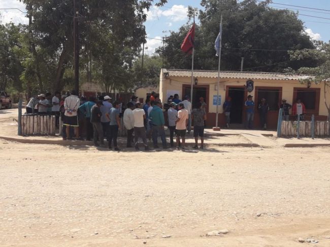 Gran revuelo en la policía de Santa Victoria Este