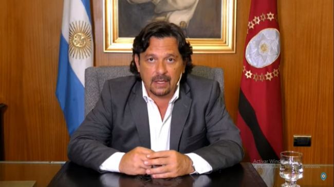 Anuncios del gobernador Sáenz