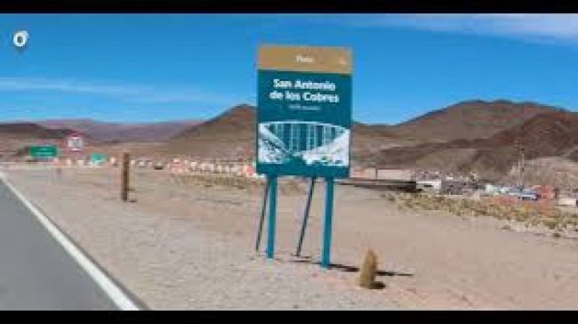Acceso a San Antonio de los Cobres