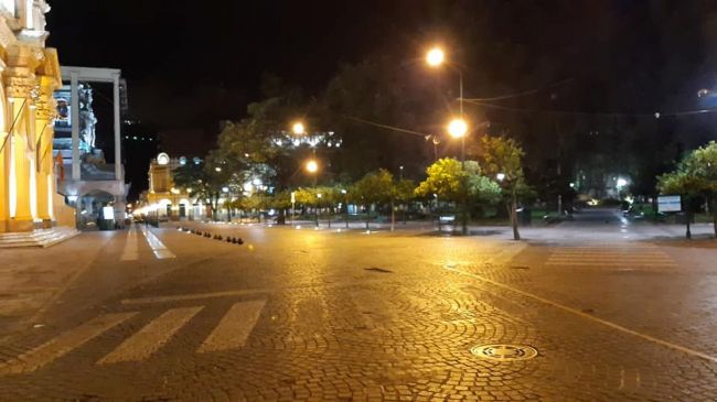 Aislamiento social obligatorio    Crédito foto: Agustín Gómez Augier