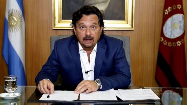 Sáenz le pidió a Alberto Fernández que sume al ejército