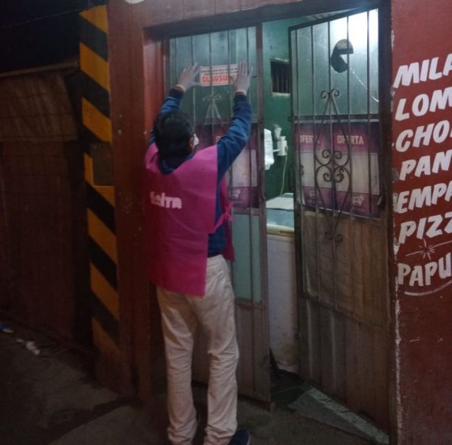 Clausura de locales en infracción