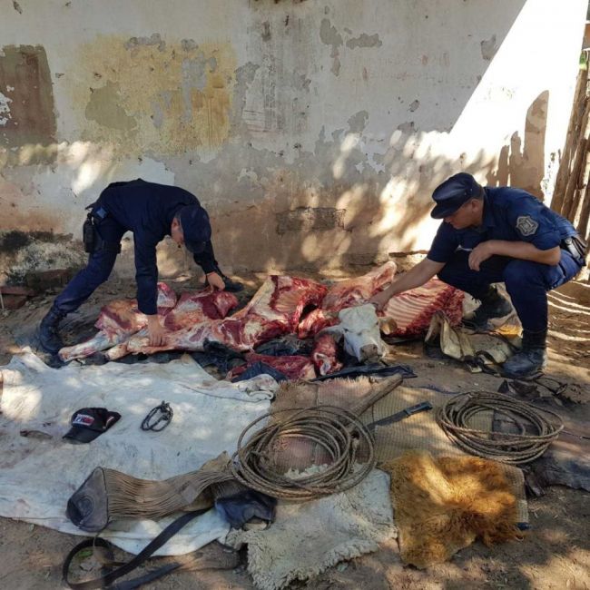 Cuatreros atrapados en Dragones