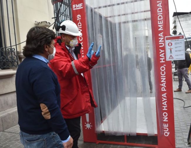 Cámara de desinfección