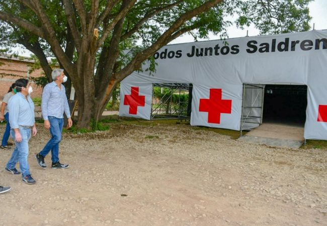 Centro de aislamiento de emergencia en Pichanal