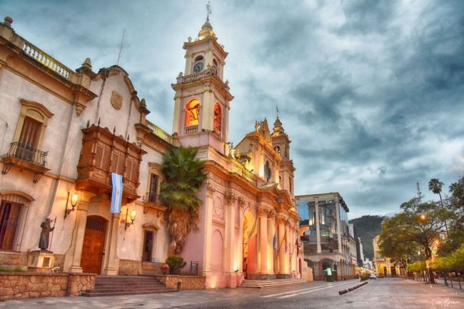 Catedral y centro en cuarentena  Crédito Foto: Luis Bravo