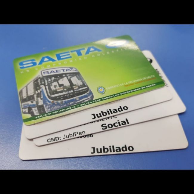 Tarjeta de jubilado