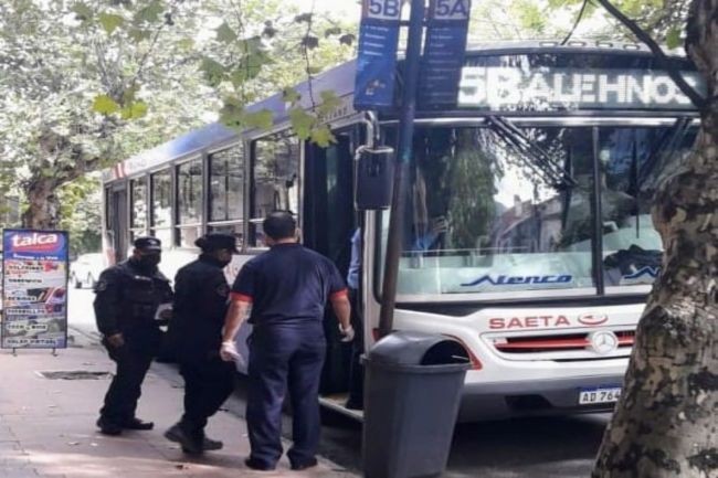 Controles en colectivos urbanos