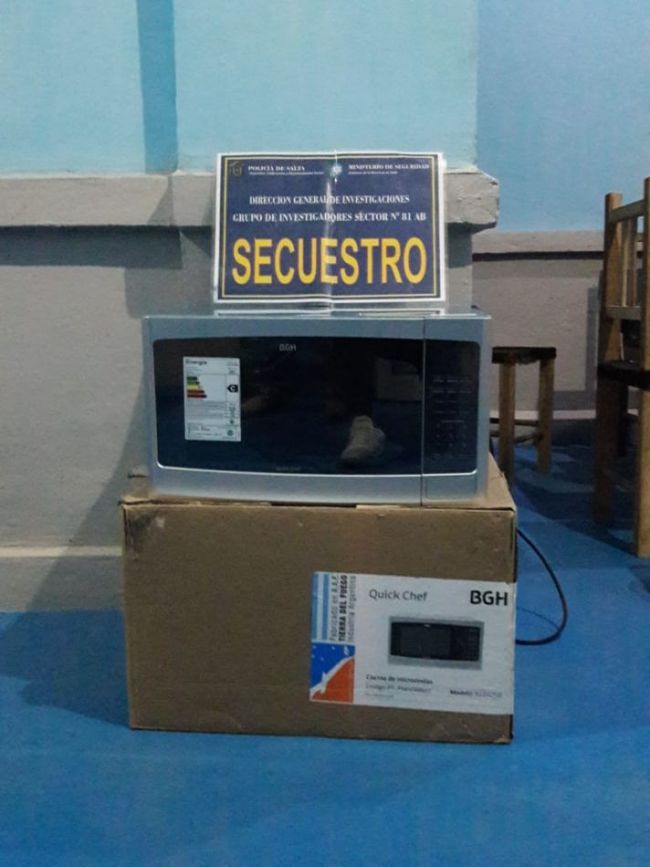 Elementos recuperados