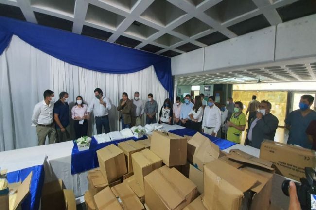 Insumos de salud para hospitales del interior