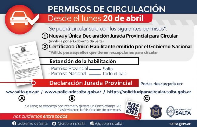 Flyer permiso provincial