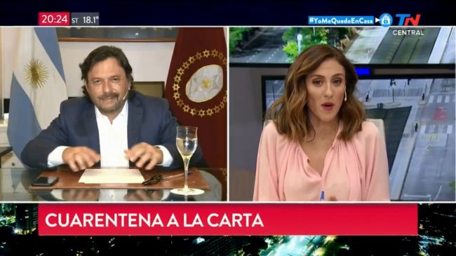 Sáenz en TN