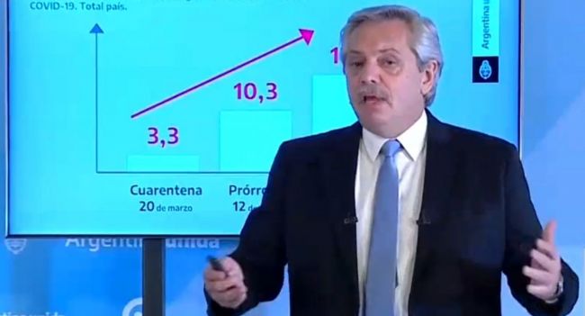 La cuarentena sigue en el país