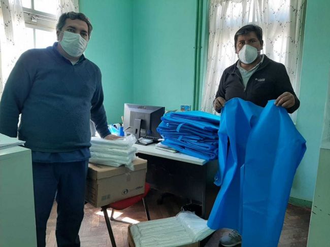 Donación para instituciones de la Puna