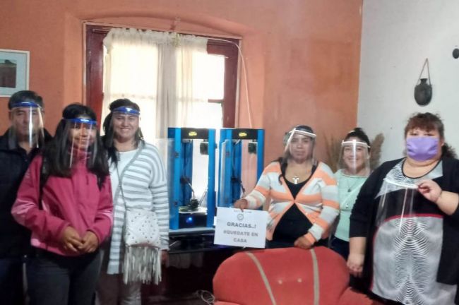 Máscaras faciales hechas en Salta