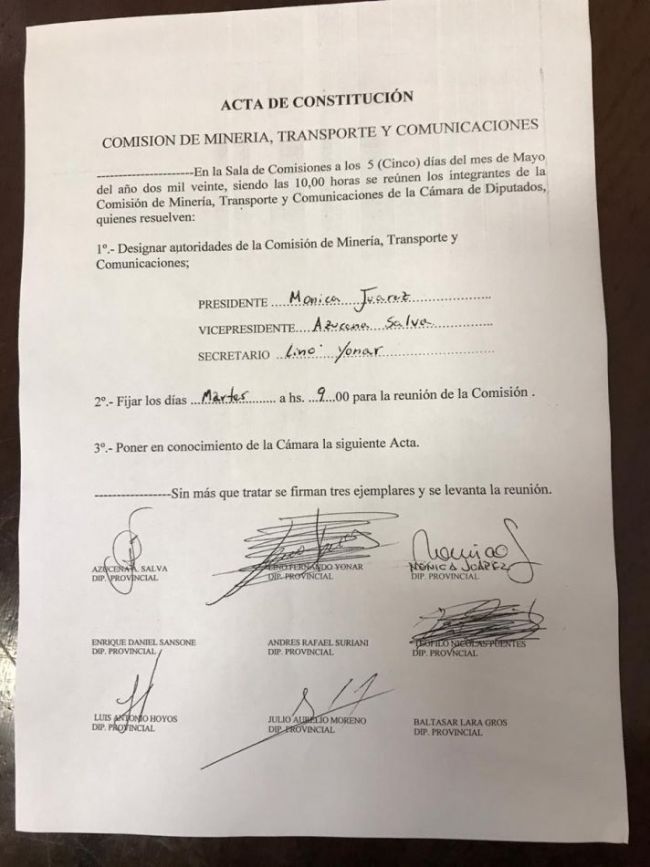 Las firmas tachadas y la polémica con la diputada Juárez