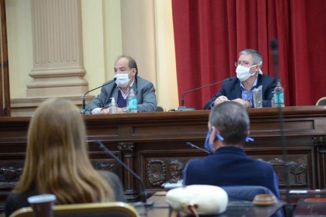 Villada en Diputados