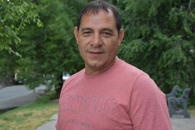 El secretario general de UTA, Miguel Barrera