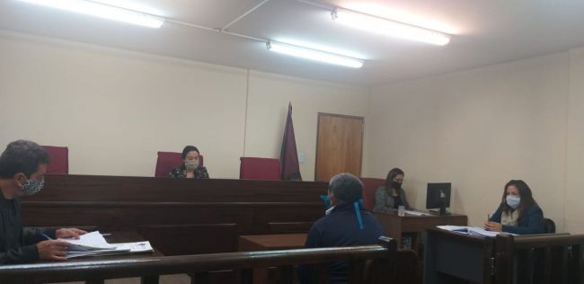 Juicio con protocolo de distancia social