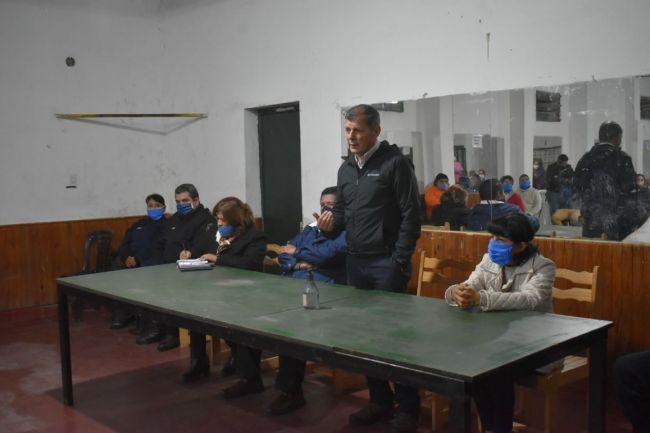 Reunión con  vecinos