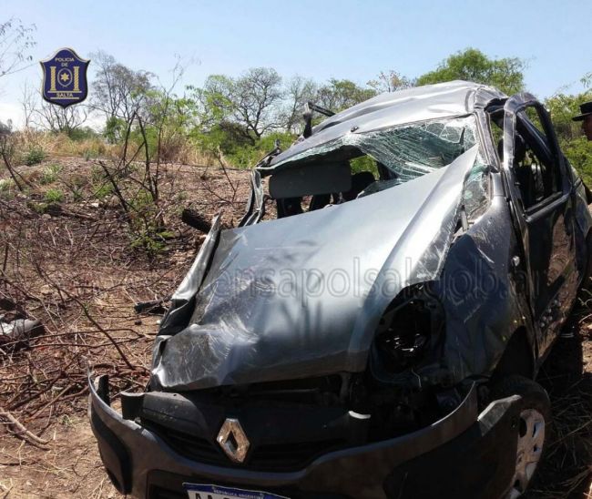 Siniestro vial cerca de Güemes