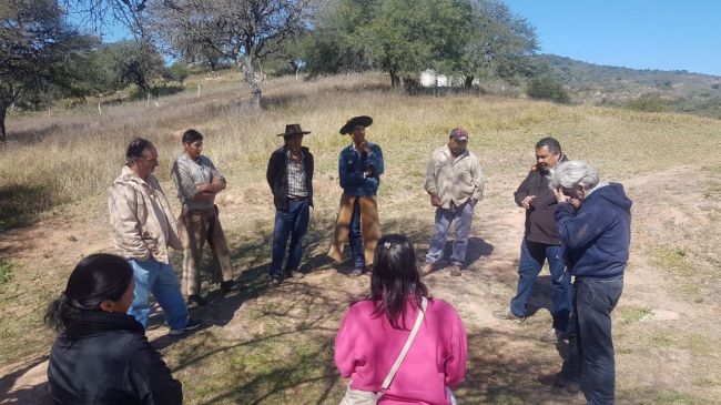 Asistencia a pequeños productores de Guachipas