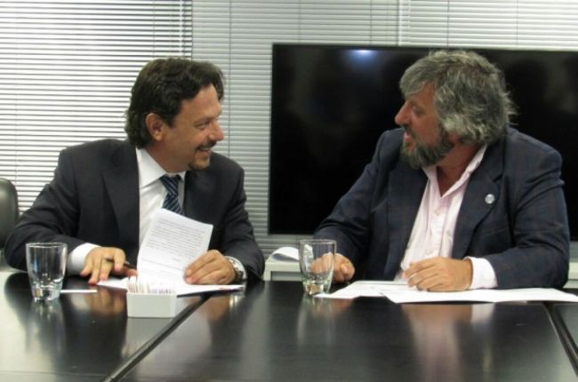 Firma de convenio