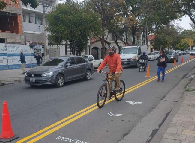 Más bicicletas y menos autos en el nuevo diagrama de la ciudad