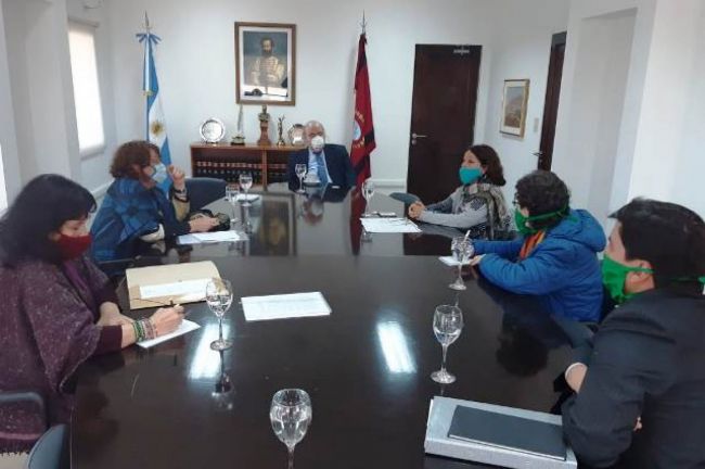 Reunión con el Procurador Abel Cornejo