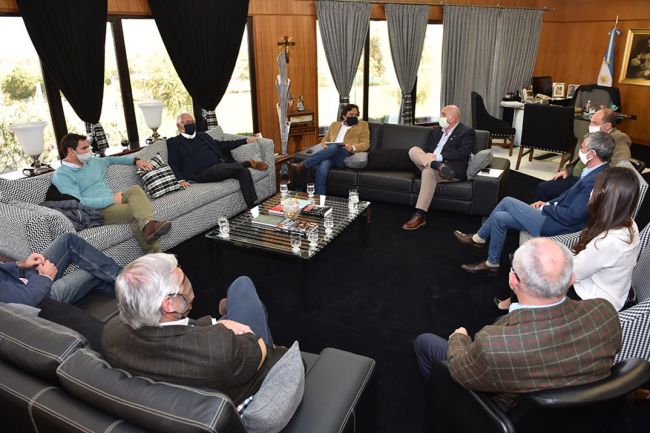 Encuentro en Casa de Gobierno